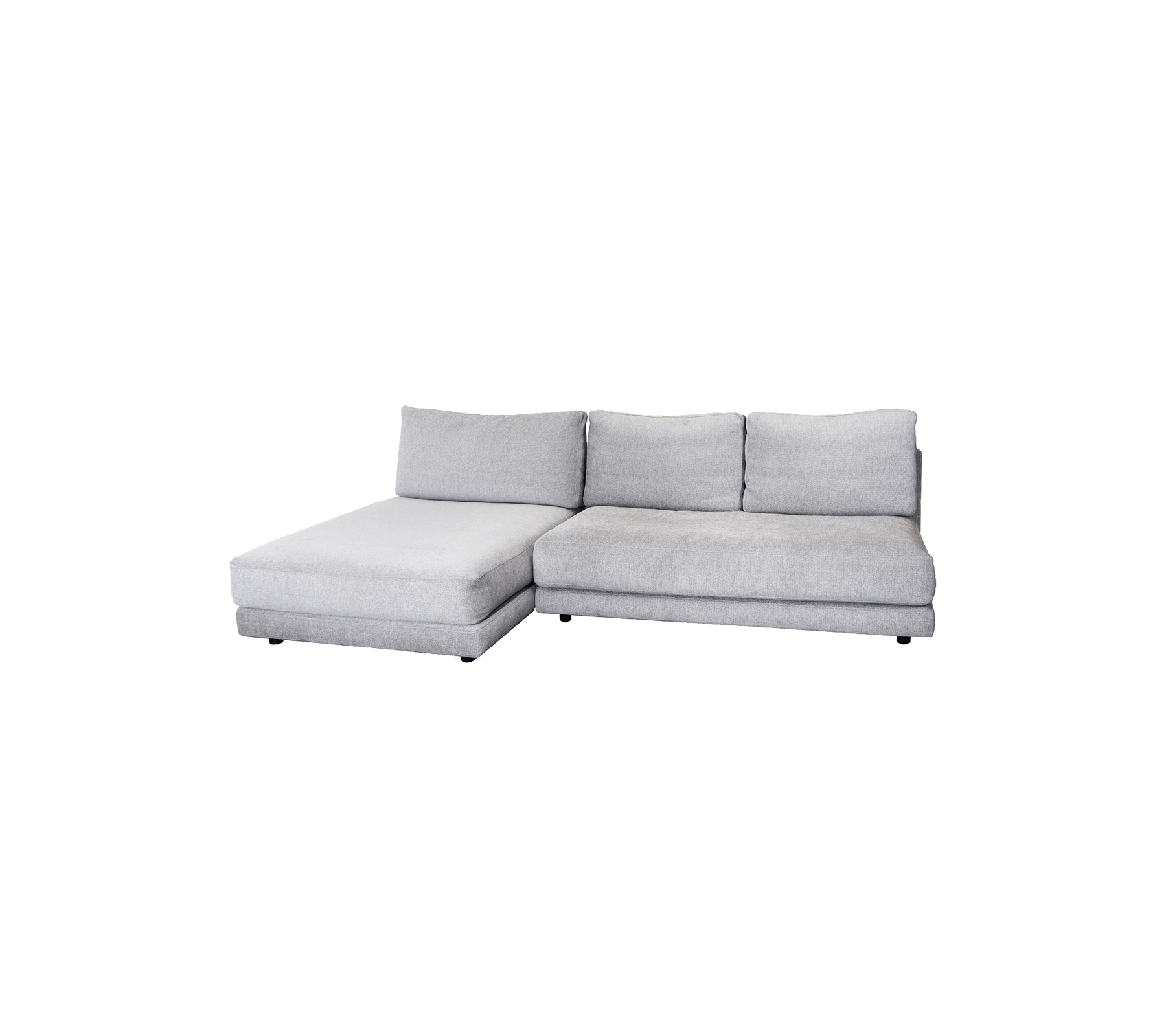 Scale 2-Sitzer Sofa m/single Daybed, Rechts (4.1)
