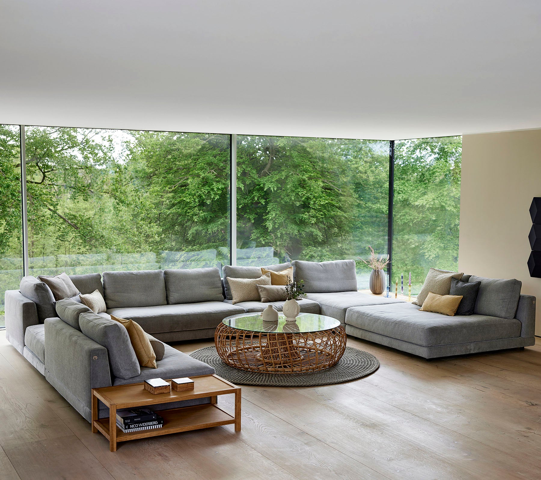 Cane-line Scale 2-Sitzer Sofa m/single Daybed, Rechts