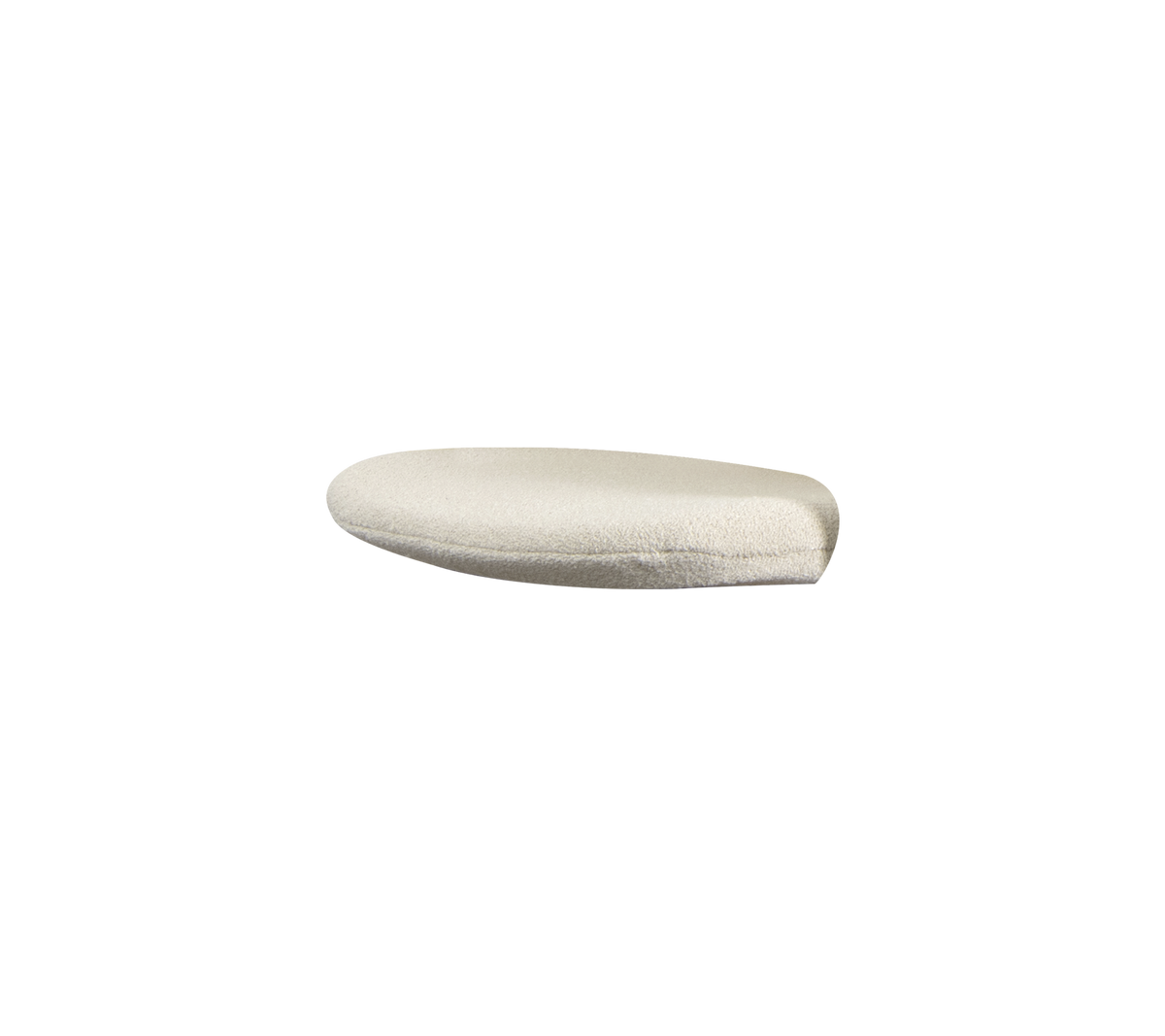 Weiches, längliches weißes Kissen, das für Komfort und Unterstützung sorgt. Ideal für verschiedene Anwendungen.