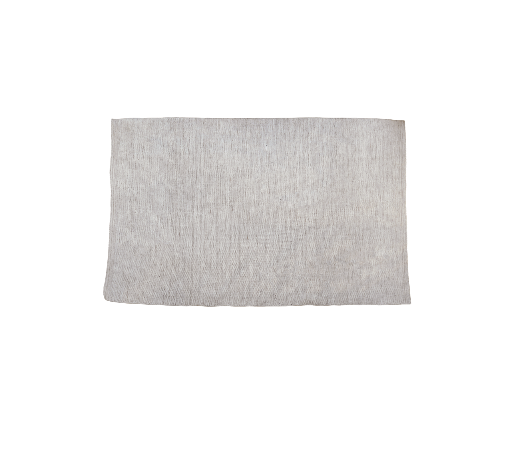 Mehrfarbiger Teppich in einem Sandton mit strukturierten Oberfläche.