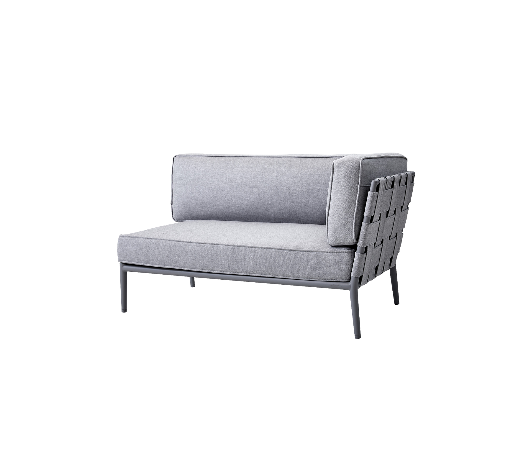 Conic 2-Sitzer Sofa-Modul, links