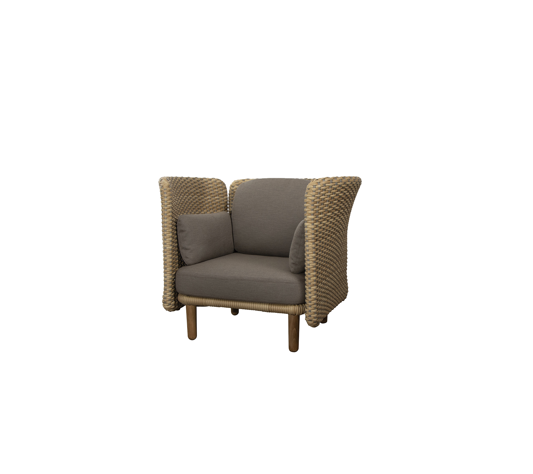 Arch Lounge Chair m/ niedriger Armlehne/Rückenlehne (4)