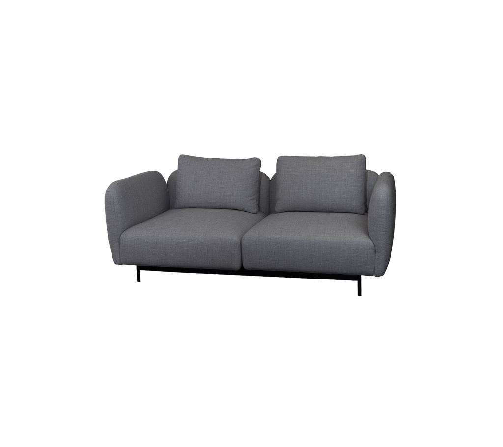 Aura 2-Sitzer-Sofa m/hohen Armlehnen (9)