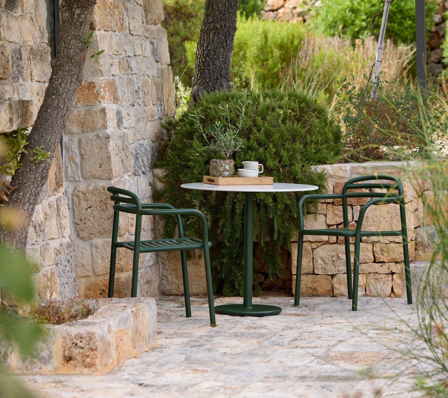 Cane-line Go Bistrotisch dia. 80 cm