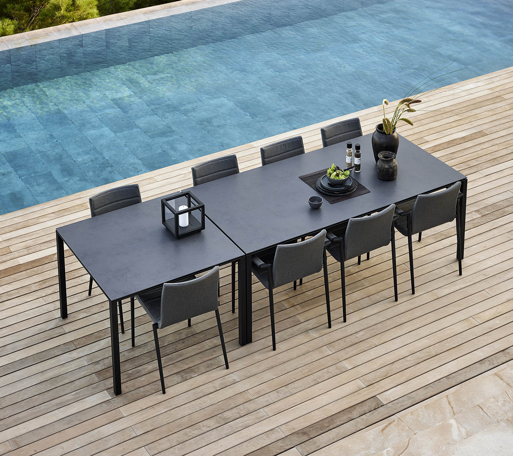Cane-line Pure Tisch, 100x100 cm