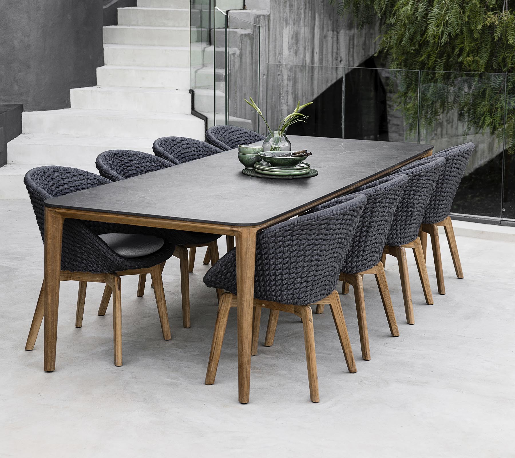 Cane-line Aspect Tisch, 280x100 cm
