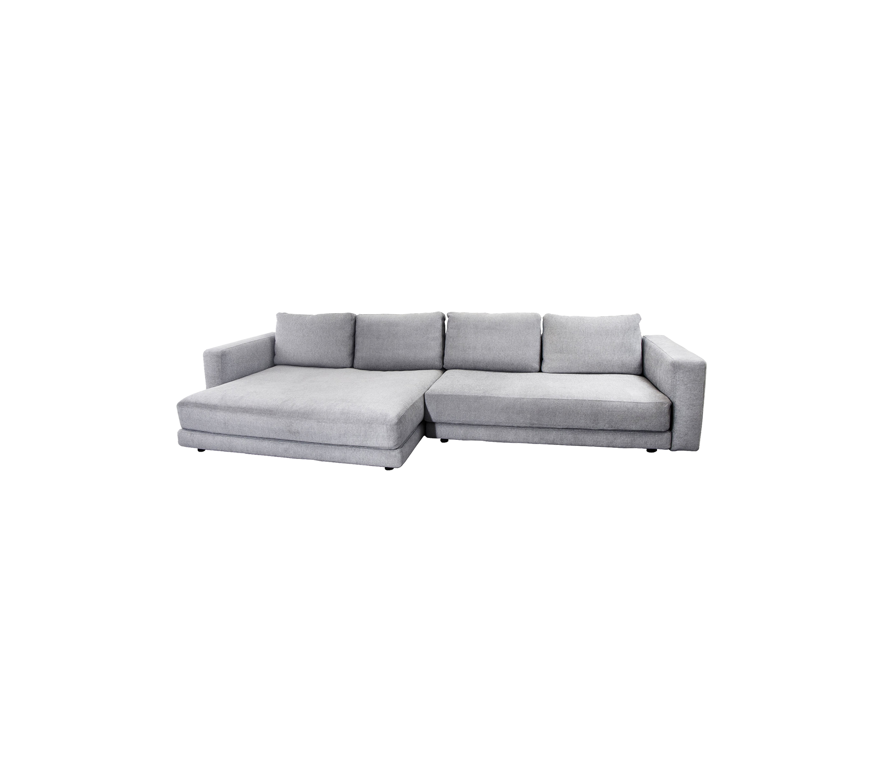 Scale 2-Sizer Sofa m/dobbeltes Daybed & Armlehn